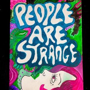 (People are Strange) original painting